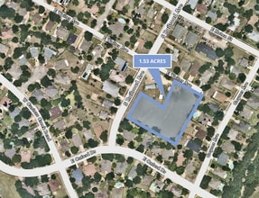 603 S Railroad Ave, Pflugerville, TX - Vue aérienne  vue de carte