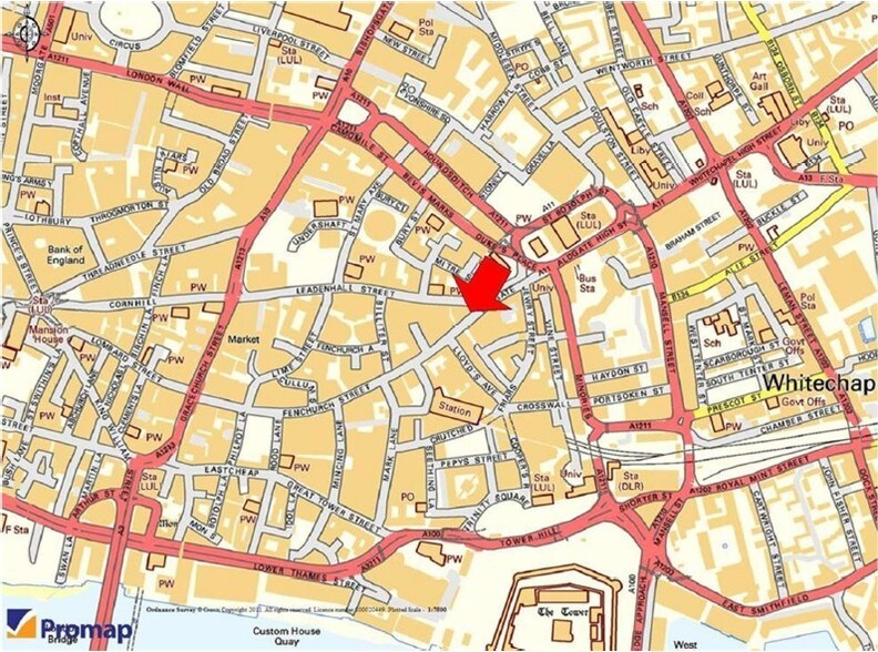 100 Fenchurch St, Londres à louer - Plan cadastral – Image 2 sur 8