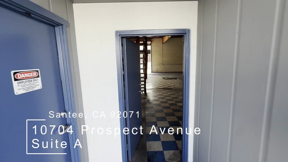 10658 Prospect Ave, Santee, CA à louer - Vidéo sur l’annonce professionnelle – Image 2 sur 6