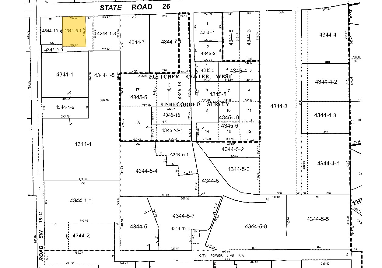 14209 W Newberry Rd, Newberry, FL à louer Plan cadastral– Image 1 sur 13