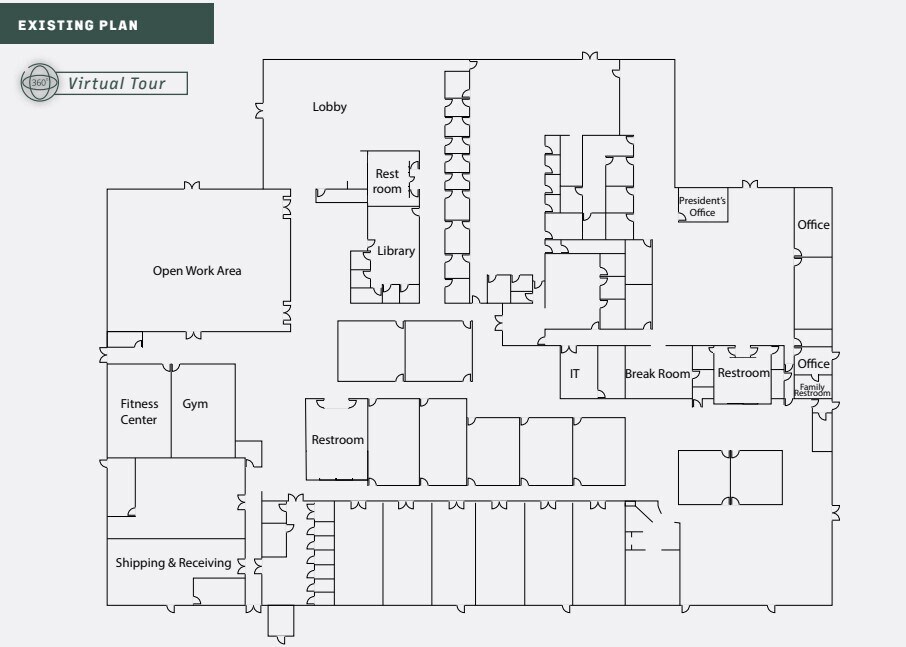 2711-2717 N 1st St, San Jose, CA à louer Plan d’étage– Image 1 sur 2