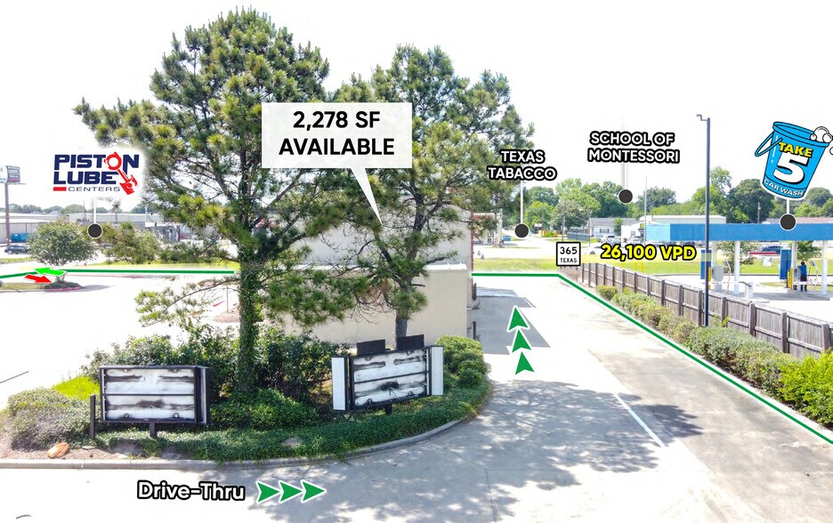 4640 Highway 365, Port Arthur, TX à vendre - Photo de l’immeuble – Image 2 sur 3