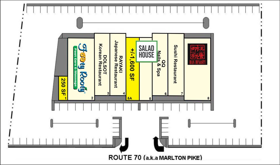 404 Marlton Pike E, Cherry Hill, NJ à louer - Photo de l’immeuble – Image 2 sur 7