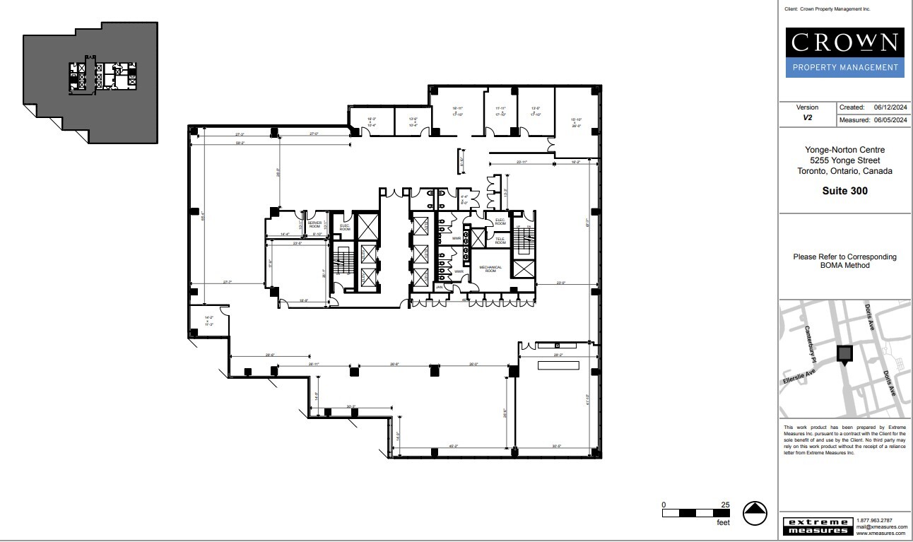 5255 Yonge St, Toronto, ON à louer Plan d’étage– Image 1 sur 1