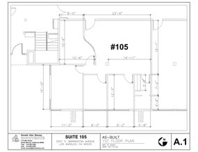 2001 S Barrington Ave, Los Angeles, CA à louer Plan de site– Image 1 sur 1