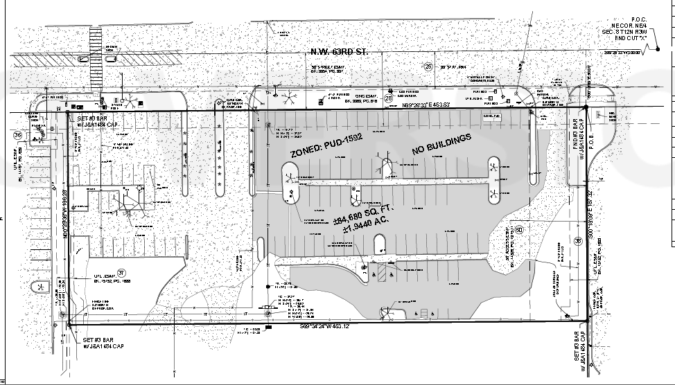 1120 NW 63rd St, Oklahoma City, OK à louer - Plan de site – Image 3 sur 3
