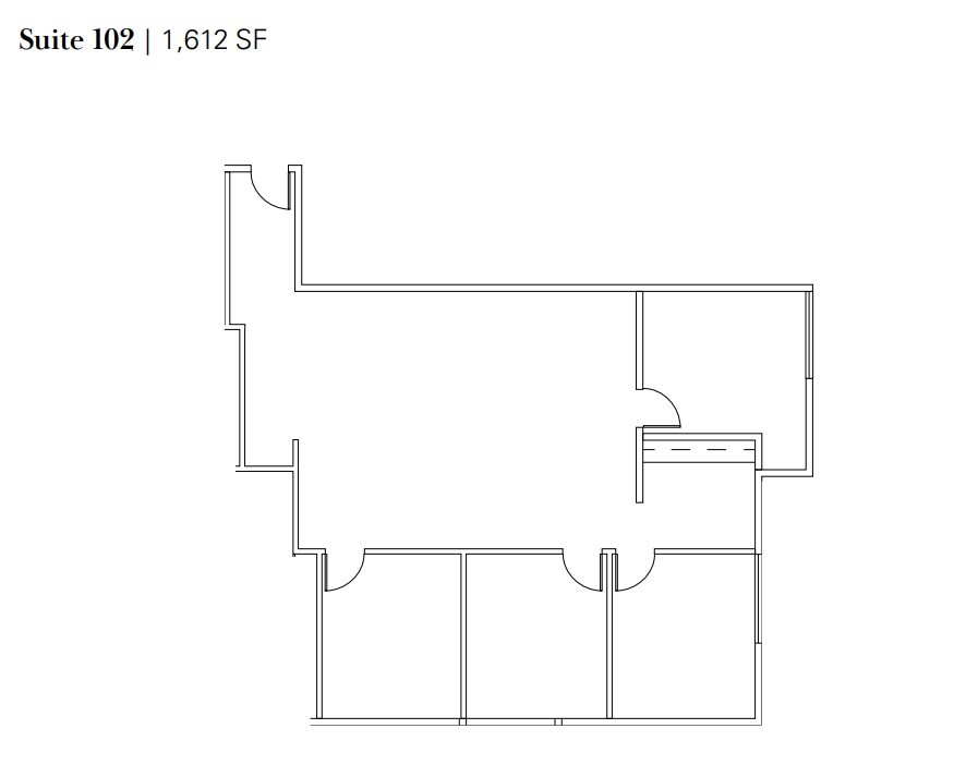 1801 N California Blvd, Walnut Creek, CA à louer Plan d’étage– Image 1 sur 1