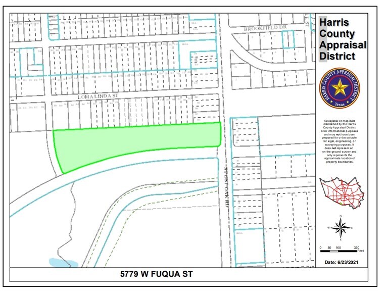 5779 W Fuqua St, Houston, TX à louer - Plan cadastral – Image 2 sur 4
