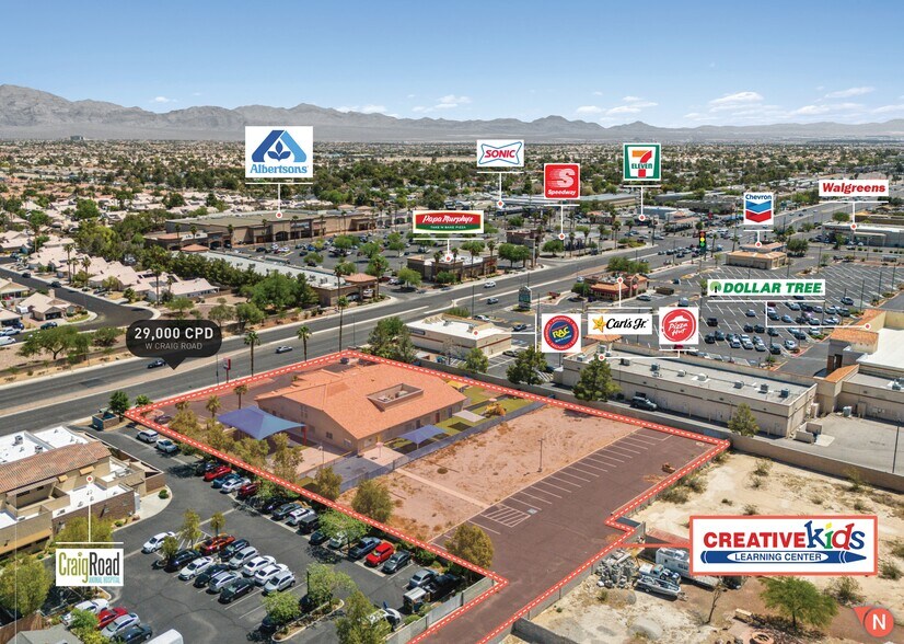 5001 W Craig Rd, Las Vegas, NV à vendre - Photo de l’immeuble – Image 3 sur 6