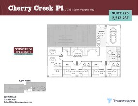 3131 S vaughn Way, Aurora, CO à louer Plan de site– Image 2 sur 2
