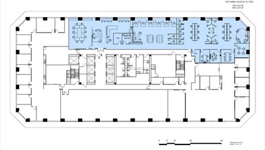 1301 Fannin St, Houston, TX à louer Plan d’étage– Image 2 sur 8