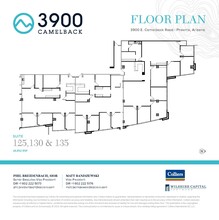 3900 E Camelback Rd, Phoenix, AZ à louer Plan d’étage– Image 2 sur 2