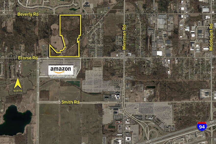Ecorse Rd, Romulus, MI à vendre - Photo de l’immeuble – Image 1 sur 1