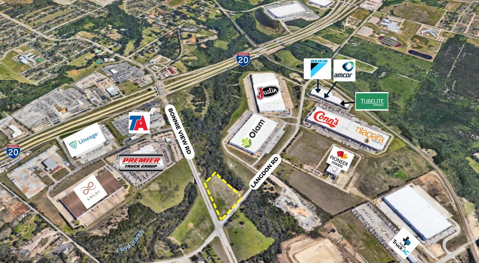 NEC Langdon & Bonnie View Rd, Dallas, TX à vendre - Photo de l’immeuble – Image 1 sur 2