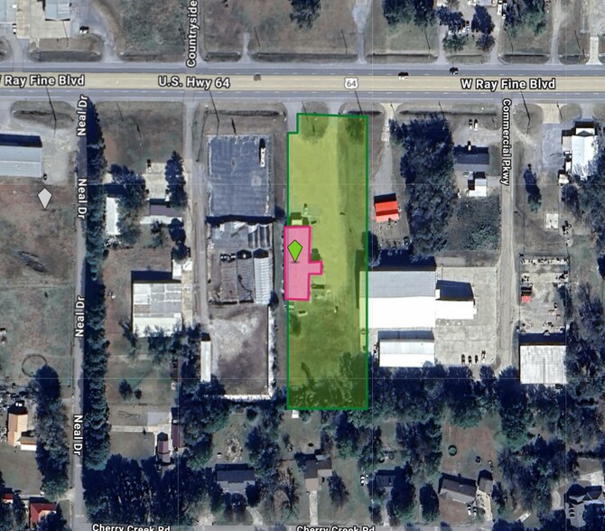 420 W Ray Fine Blvd, Roland, OK à vendre - Aérien – Image 1 sur 1