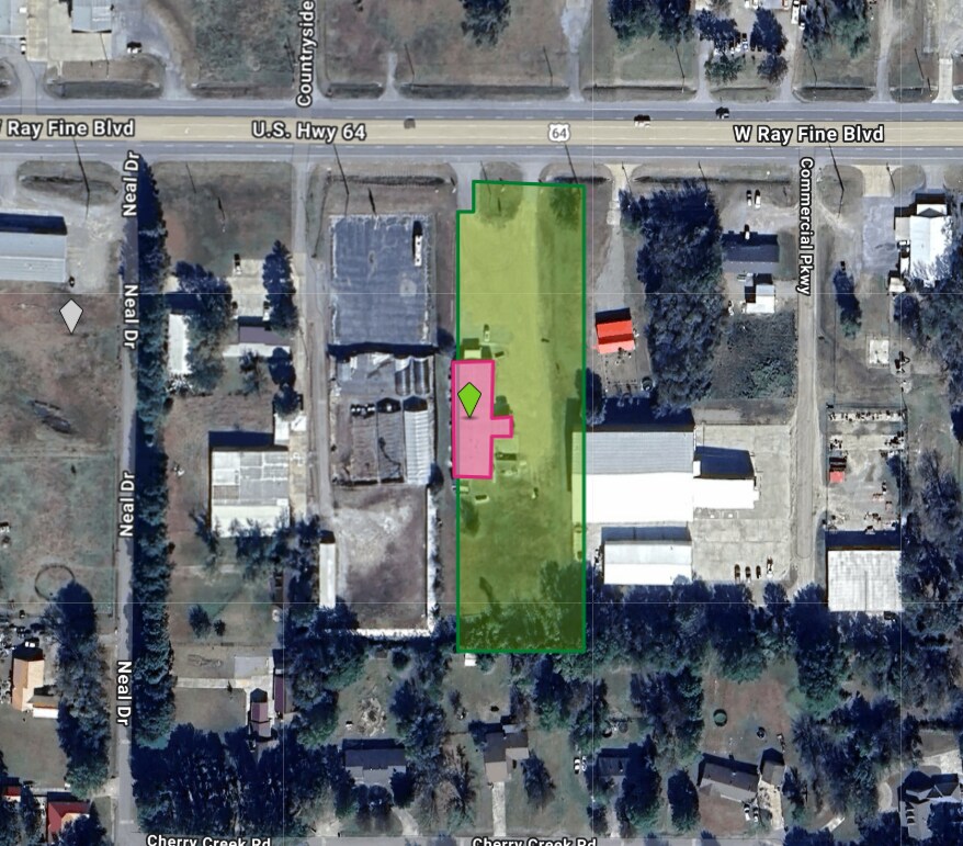 420 W Ray Fine Blvd, Roland, OK à vendre Aérien– Image 1 sur 2