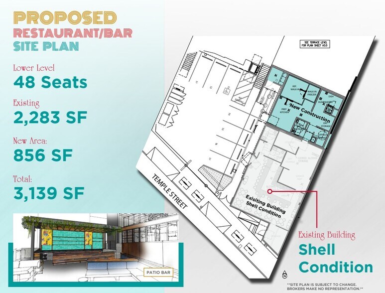 1217-1223 W Temple St, Los Angeles, CA à louer - Plan de site – Image 2 sur 17