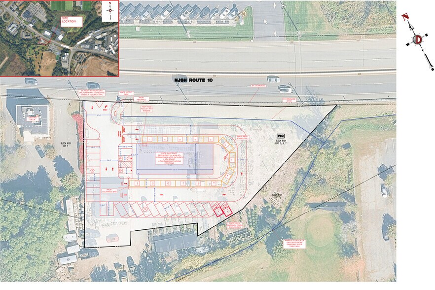 55-71 New Jersey 10, Whippany, NJ à louer - Plan de site – Image 2 sur 3
