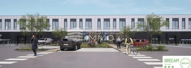 Local d’activités dans Aulnay-sous-Bois à louer - Photo de l’immeuble – Image 1 sur 4