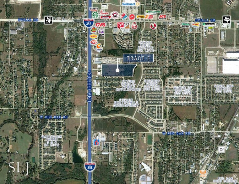 Century Way & I-35 E, Red Oak, TX à vendre - Aérien – Image 2 sur 8