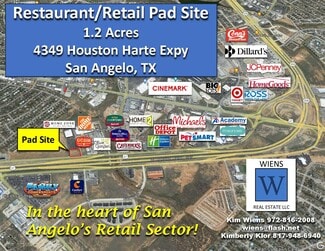 Plus de détails pour 4349 Houston Harte expy, San Angelo, TX - Terrain à vendre
