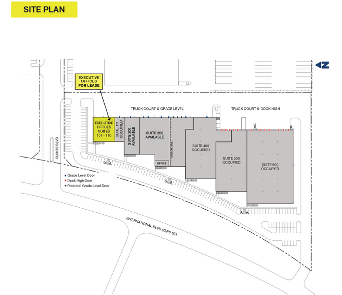 1501 N International Blvd, Hidalgo, TX à louer - Plan de site – Image 3 sur 4