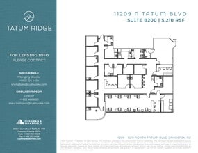 11209 N Tatum Blvd, Phoenix, AZ à louer Plan de site– Image 1 sur 1