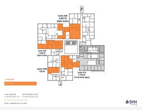 2203 Timberloch Pl, The Woodlands, TX à louer Plan d’étage– Image 1 sur 1