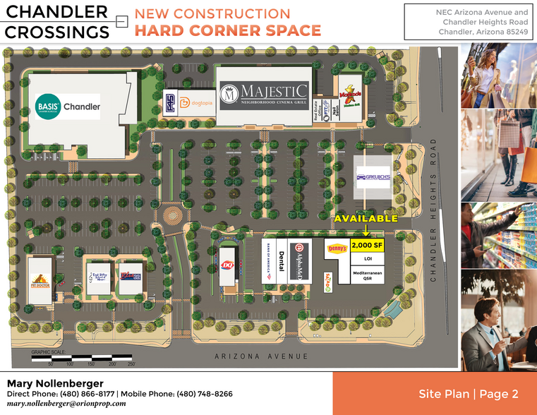 4811 S Arizona Ave, Chandler, AZ à louer - Plan de site – Image 3 sur 9