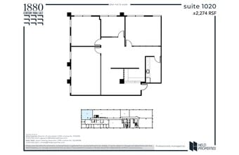 1880 Century Park E, Los Angeles, CA à louer Plan de site– Image 2 sur 2