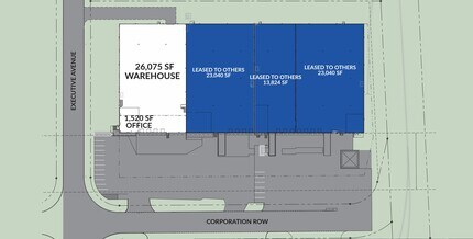 41-49 Executive Ave, Edison, NJ à louer Plan de site– Image 1 sur 1
