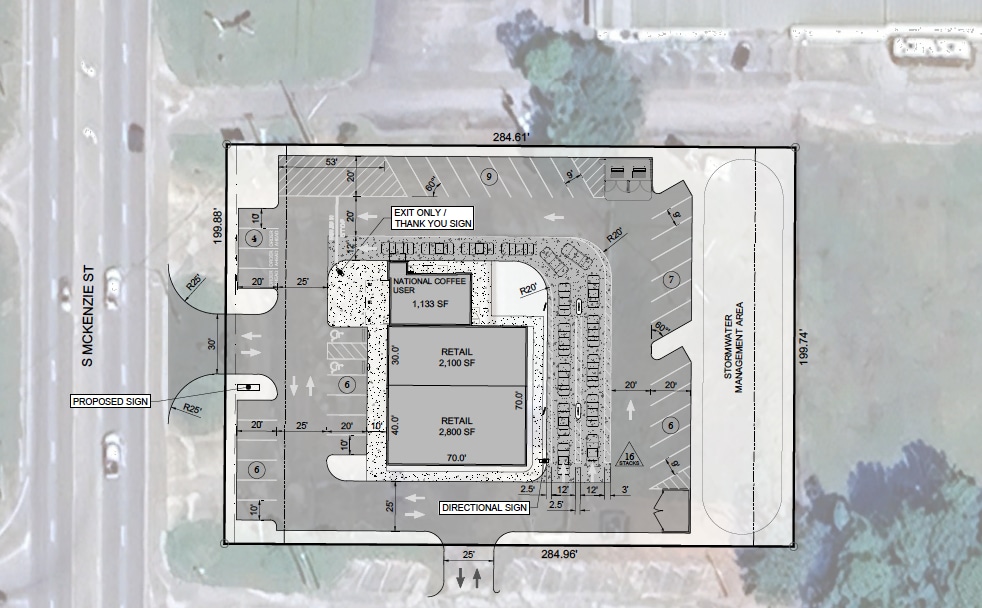 2011 S McKenzie St, Foley, AL à louer Plan de site– Image 1 sur 1