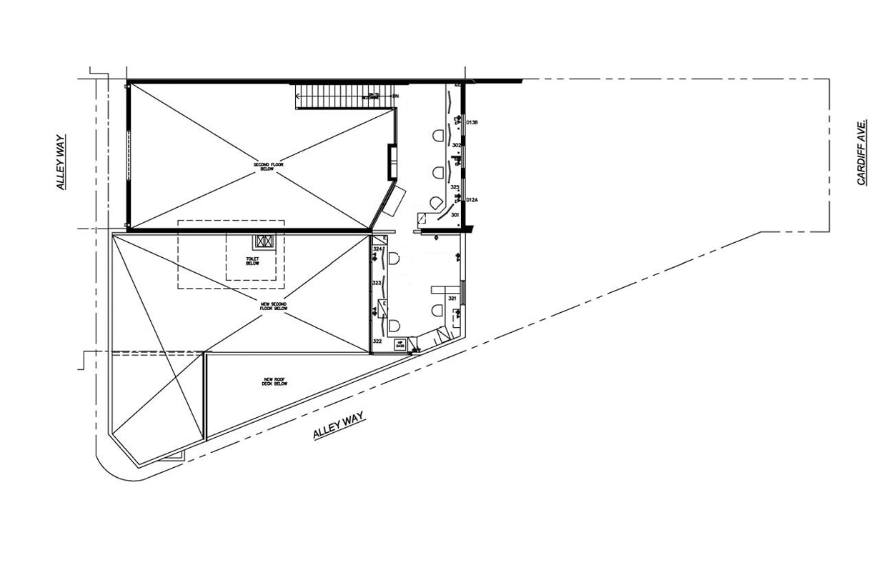 3859 Cardiff Ave, Culver City, CA à louer Plan d’étage– Image 1 sur 1