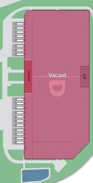 Industriel/Logistique dans Saint-Vulbas à louer - Plan de site – Image 2 sur 4