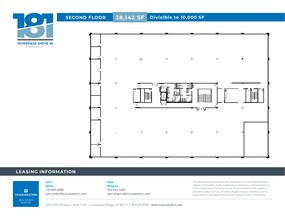 181 Inverness Dr W, Englewood, CO à louer Plan d’étage– Image 2 sur 2