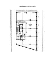 1023 15th St NW, Washington, DC à louer Plan d’étage– Image 1 sur 1
