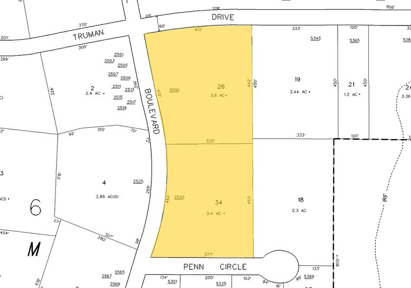2520 Park Central Blvd, Decatur, GA à louer - Plan cadastral – Image 3 sur 14