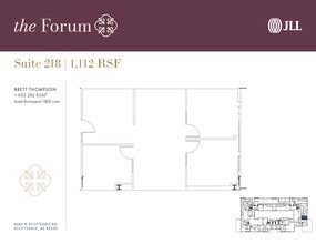 6263 N Scottsdale Rd, Scottsdale, AZ à louer Plan d’étage– Image 1 sur 1