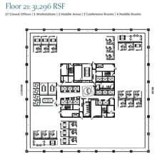 1001 Louisiana St, Houston, TX à louer Plan d’étage– Image 1 sur 1