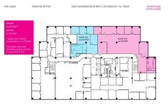 3330 Cahuenga Blvd W, Los Angeles, CA à louer Plan d’étage– Image 1 sur 1