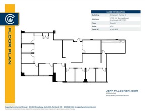 9755 SW Barnes Rd, Portland, OR à louer Plan d’étage– Image 1 sur 1