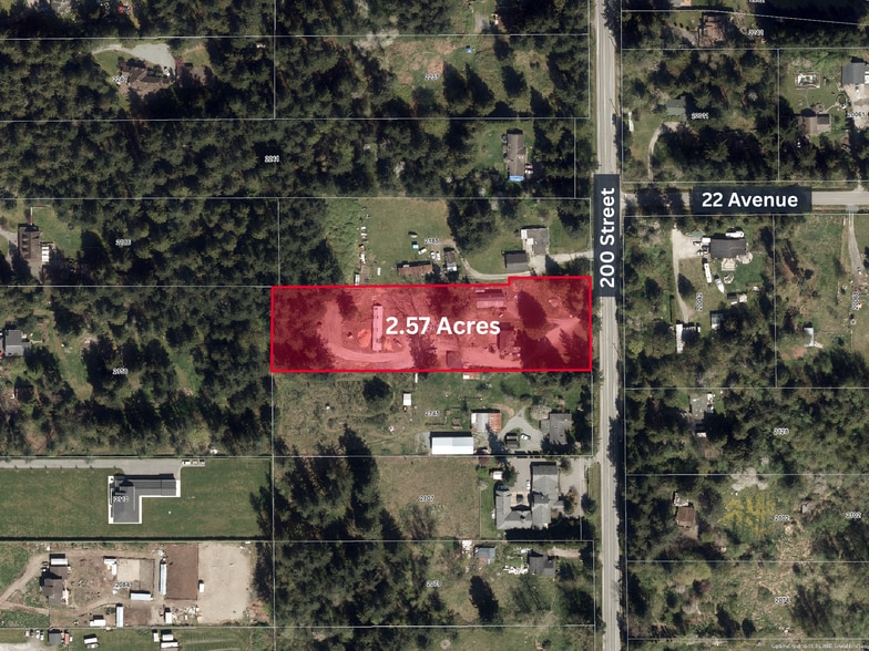 2161 200 St, Langley, BC à vendre - Plan de site – Image 1 sur 3
