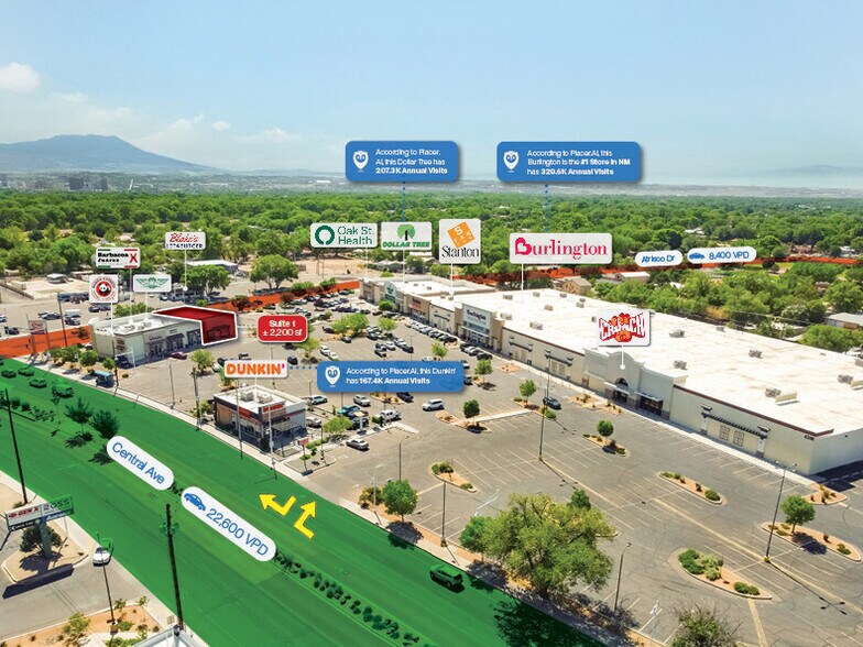 4208 Central Ave SW, Albuquerque, NM à louer - Photo de l’immeuble – Image 2 sur 10