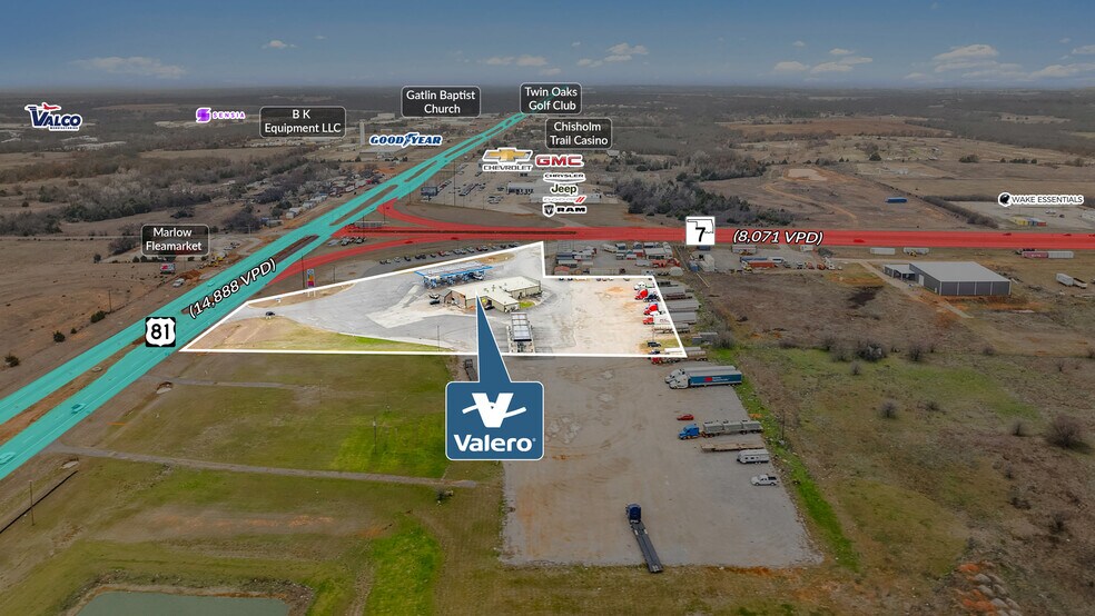 10887 State 7 Hwy, Marlow, OK à vendre - Photo de l’immeuble – Image 2 sur 6