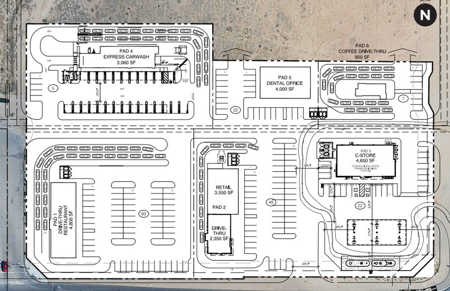 NEC I-15 & Main St, Hesperia, CA à louer - Plan de site – Image 2 sur 3