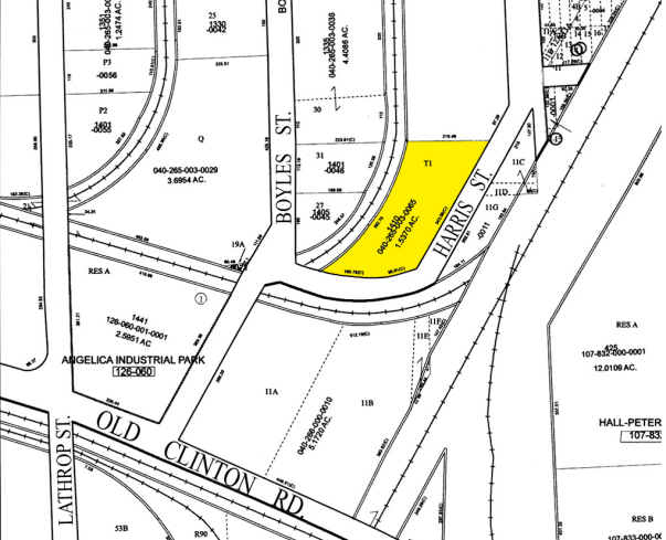 1410 Harris St, Houston, TX à vendre - Plan cadastral – Image 2 sur 2