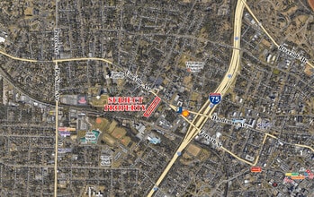 2028 Vineville Ave, Macon-Bibb, GA - Vue aérienne vue de carte - Image1