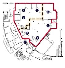 413-421 Stuart Cir, Richmond, VA à louer Plan d’étage– Image 1 sur 1