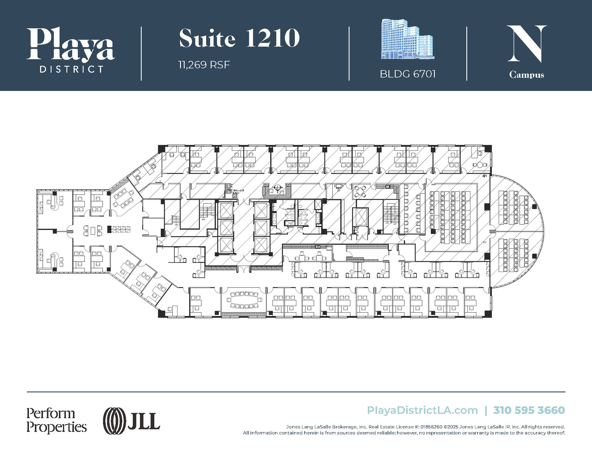 6100 Center Dr, Los Angeles, CA à louer Plan d’étage– Image 1 sur 1