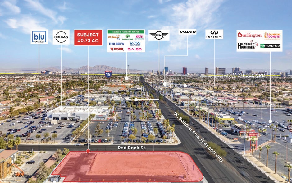 5950 W Sahara Ave, Las Vegas, NV à louer - Aérien – Image 2 sur 16